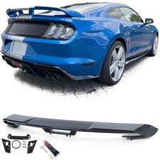 Sport Heck Spoiler Flügel Performance 500 Schwarz für Ford Mustang Coupe 14-20