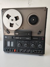 Tonbandmaschine Philips N4504 mit Zubehör, grau