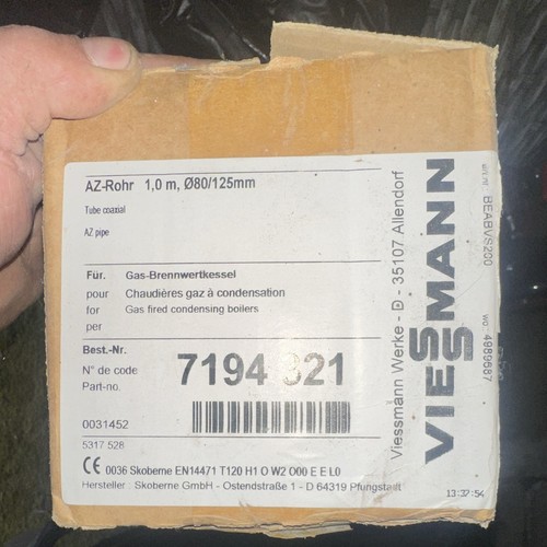 Viessmann rohr 125 - rohr, /