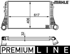 MAHLE CI83000P Ladeluftkühler
