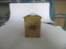 Alte Blechdose mit Deckel und