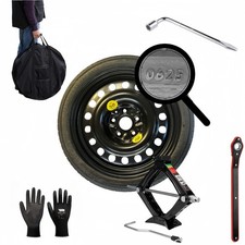 KIT Ersatzrad notrad 17" für FORD Focus mit Wagenheber Schlüssel Tasche 125/80