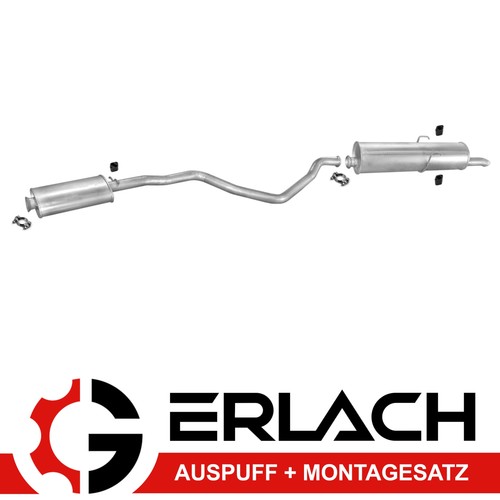 Auspuffanlage für peugeot 405 - für,