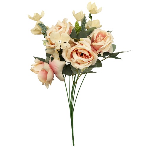 Künstlicher rosenstrauß - künstlicher,