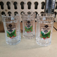Herforder Maibock 3x 0,2 l Krug Gastro Bierglas Seidel 2007