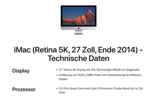Imac - (retina, 27-inch)