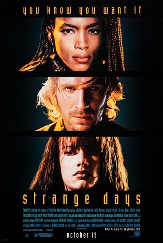Strange days 1995 filmplakat - days,