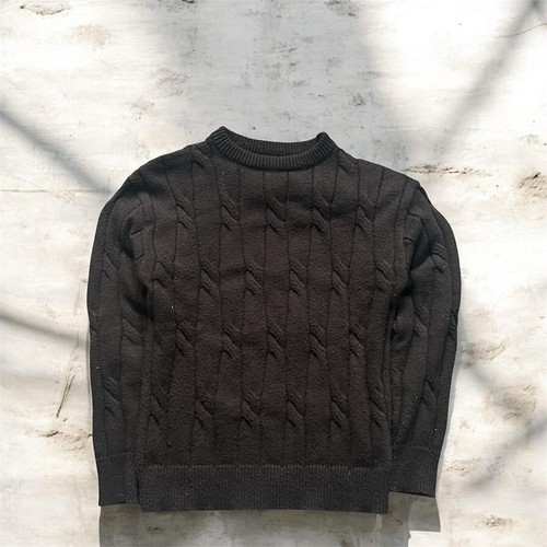 Herren baumwoll strickpullover - herren, baumwoll-strickpullover