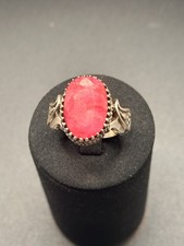 Herrenring Silber 925 mit Ruby