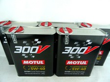 Motul 300V 5W40 Competition 5W-40 Ester Racing Rennsport Motoröl 5x 2Liter NEU