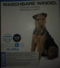 Hunde Schutzhose Läufigkeitshose Hygienehose Waschbare Windel Gr. L 16-25 kg