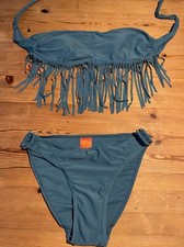 Octopus Bikini Petrol Blau 40