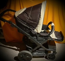 Ersatzteil Kinderwagenhaube vom Hauck Kinderwagen Montana 4 S , creme/braun