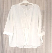 Bluse  Tunika Größe 48 Creme