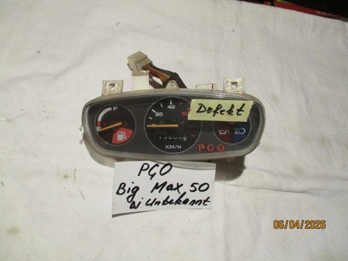 Pgo big max tachometer - 50,