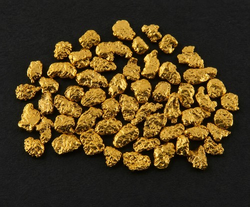 500 echte goldnuggets - 500,