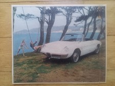 Alfa Romeo Duetto Spider Pininfarina, Schaukel, Front, Abbildung, 1966