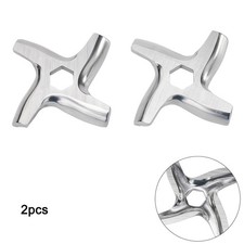 2 Stück Fleischwolf Klinge