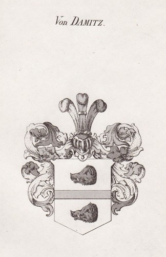 1820 damitz pommern - damitz,
