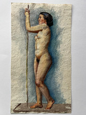 Akt - Frau - Aquarell - um 1930 - Student Münchner Kunstakademie