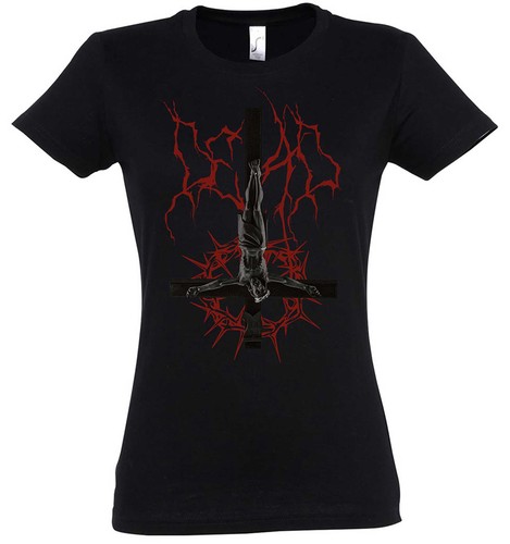 Inverted jesus cross damen - cross,