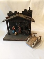 Alte Masse Krippe mit Maria