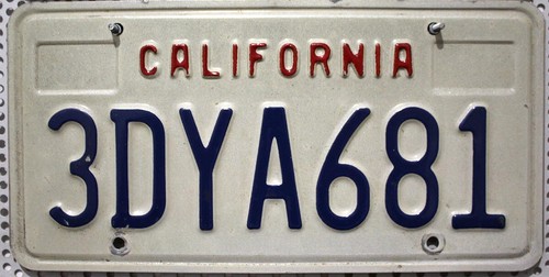 California license plate usa - license,