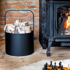 Holzkörbe Metall Kaminholz