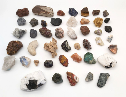 Gesteine mineralien fossilien - mineralien,