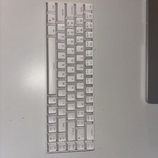 Verkaufe meine Royal Kludge RK68 mechanische Tastatur (weiß, Modell RK68)