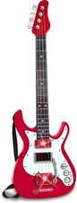 Bontempi 241300-Elektrische Gitarre mit Schultergurt, Rot