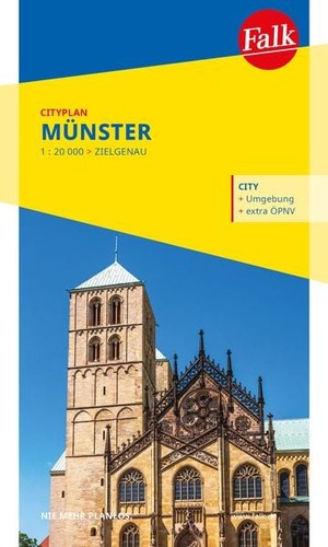 Falk cityplan münster - falk,
