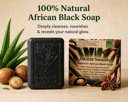 African black soap 100 - african, 100%