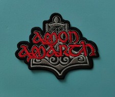 Bestickter Patch Rockmusik zum Aufnähen/Bügeln:- Amon Amarth (b)