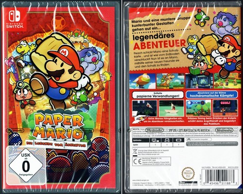 Nintendo switch spiel paper - nintendo,