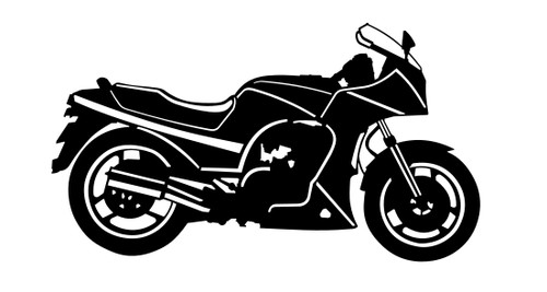 Kawasaki gpz 900 aufkleber - kawasaki,