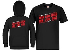 T-Shirt / Kapuzensweat Mainz wir für euch Ultras  Hoodie, Kapu Trikot Fan