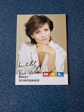 Autogrammkarte  Birgit