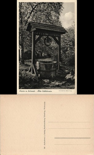Ansichtskarte walsrode kloster - ansichtskarte,