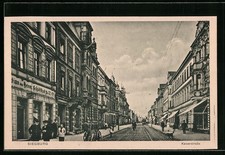 Siegburg, Ansichtskarte, Kaiserstrasse mit Geschäft 