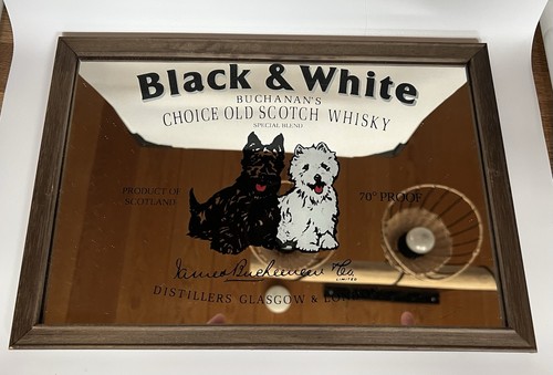 Black white spiegel whiskey - &,