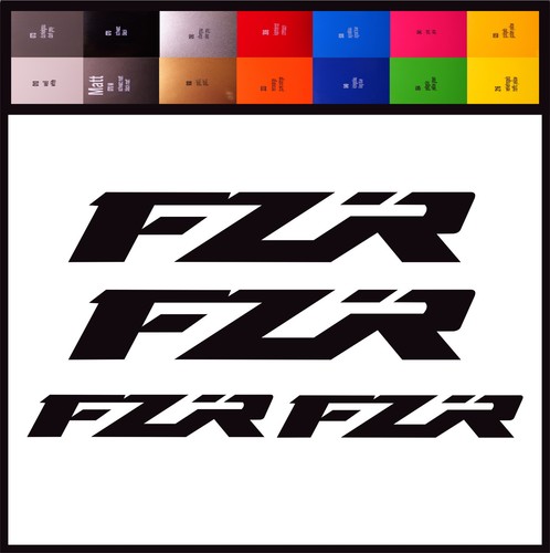 Fzr 1000 aufkleber - fzr, verkleidung