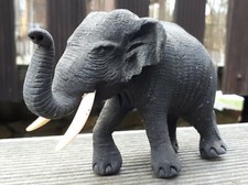 14cm Holz Elefant Elefanten