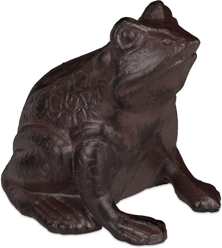 Gartenfigur frosch sitzend - frosch,,