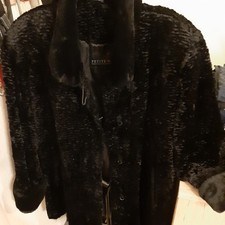 Webpelz Fake Jacke Mantel