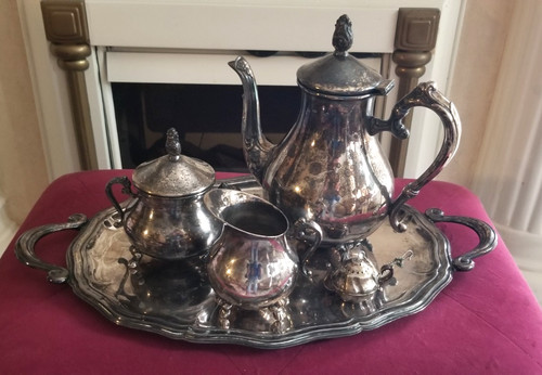 Antiker kaffeekern mit - mit, patina