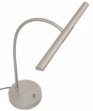 Steinbach LED Klavierlampe Platin mit Flexarm Made in Germany Klavierleuchte