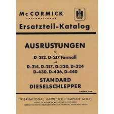 McCormick D212-217 Farmall