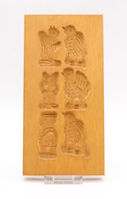 Spekulatius Holzform Form Lebkuchen Holz 6 Motive Vintage H 26 cm