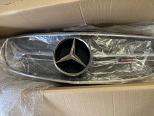 Mercedes Frontgrill Mattsilber